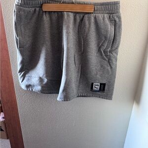 Puma Athletic Gray Men's Shorts